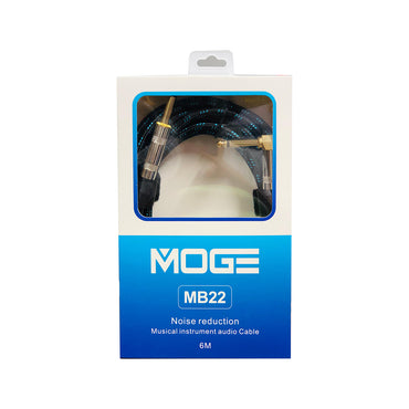 Cable De Instrumento Moge Mb22 De 6 Metros