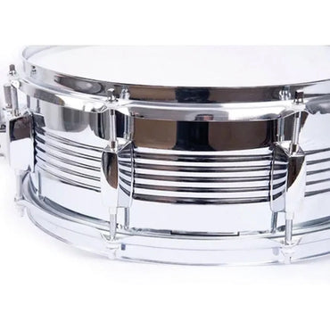 Redoblante Metalico 14 Baquetas Llave De Afinación