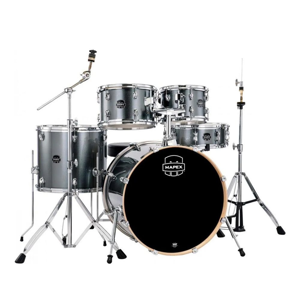 Batería Mapex Venus Ve5294ft-vx Color Café + Silla + Bases