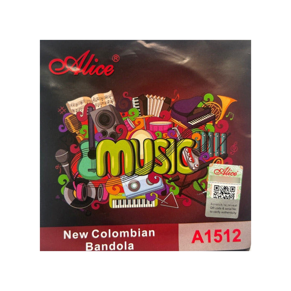 Encordado De Bandola 12 Cuerdas Alice A1512