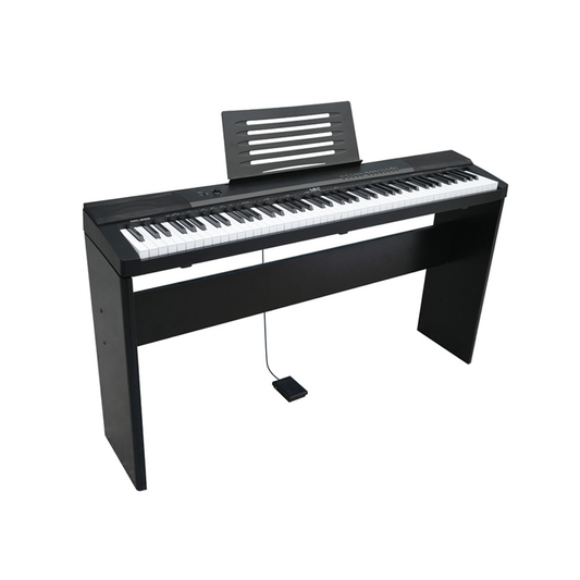 Teclado Electrónico Midi 88 Teclas Meike Mk-885s Con Mueble