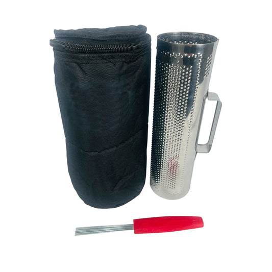 Guiro Carrasca Guacharaca Metálico #6 + Trinche + Estuche