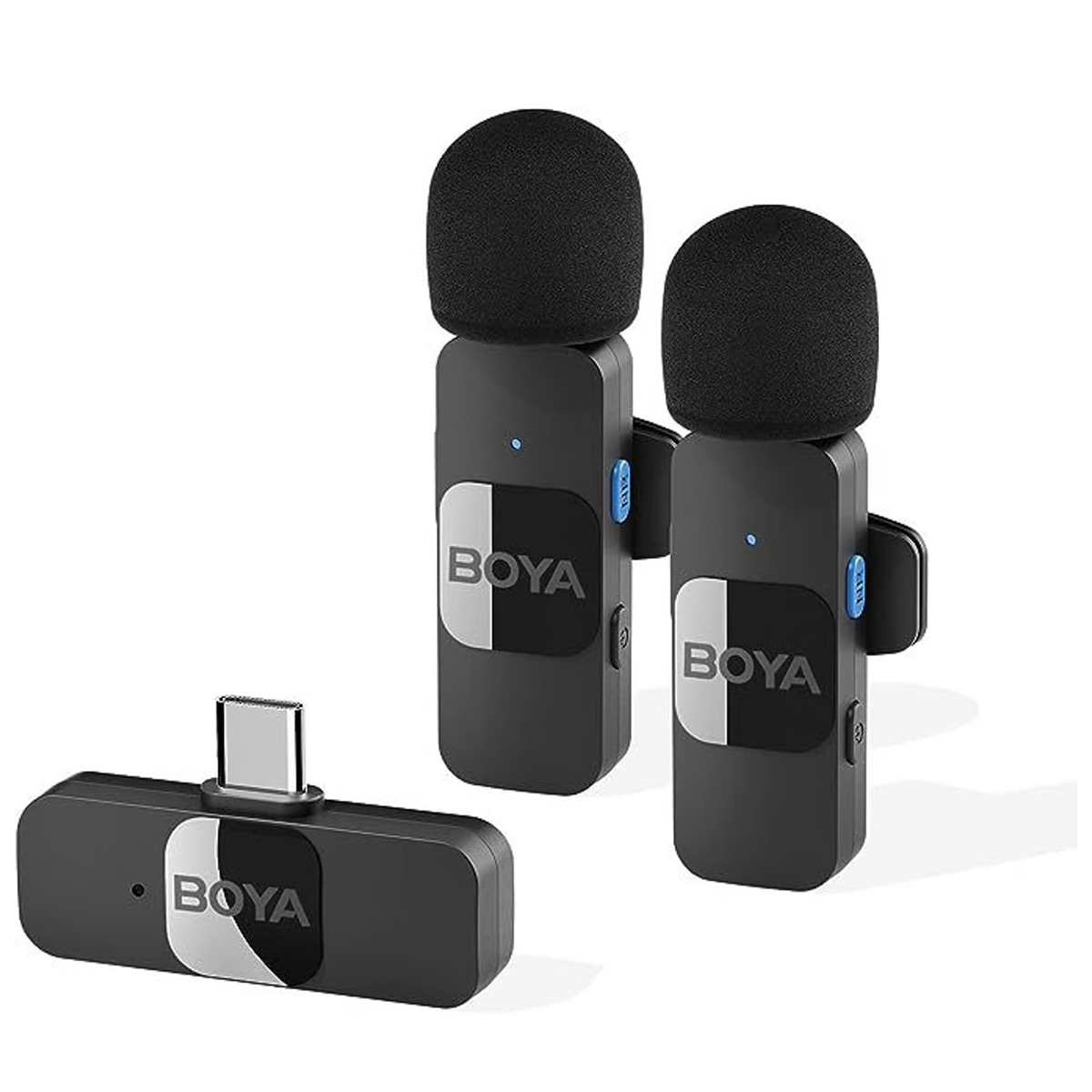 Kit Micrófono Boya By-v20 Tipo C Inalámbrico Para Grabación