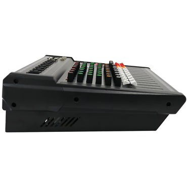 CONSOLA MEZCLADORA ACTIVA PC80S-350W PRO DJ