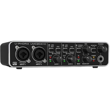 Interfaz De Audio Behringer Umc204hd U-phoria