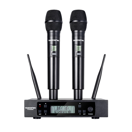 Micrófono Inalámbrico Uhf Doble De Mano Takstar Ts-3310uh