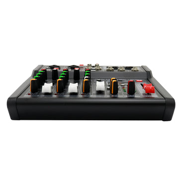 Consola Mezcladora Mixer Pro Dj Pm04 - 4 Canales - Usb