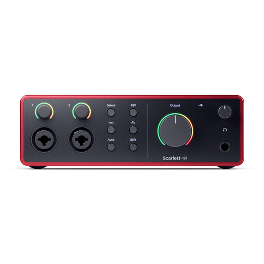 Interfaz De Audio Scarlett 4i4 4TH GEN Focusrite