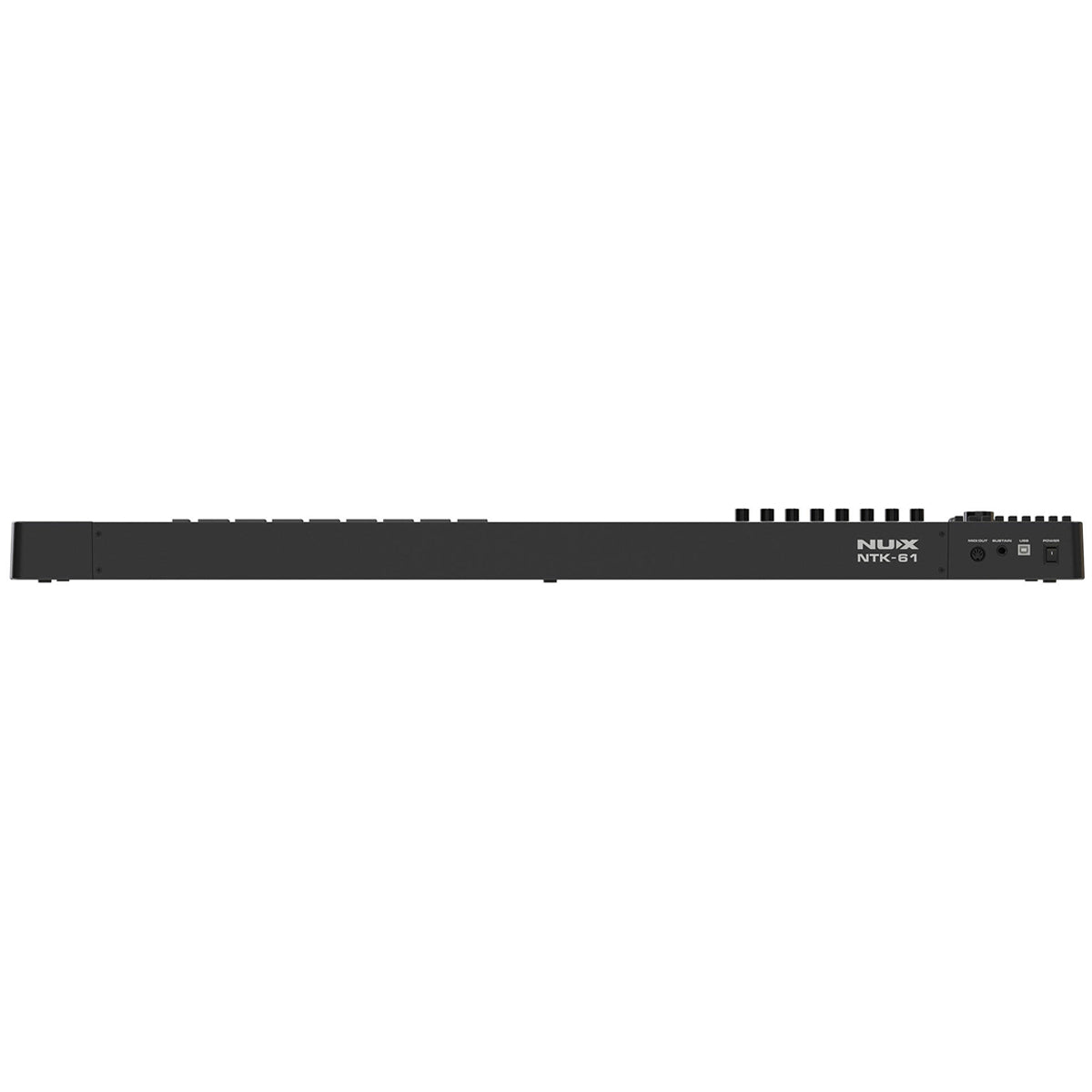 Teclado Controlador Midi Nux Ntk-61 De 61 Teclas