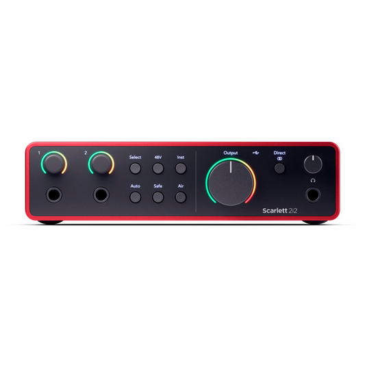 Interfaz De Audio Scarlett 2i2 4TH GEN Focusrite