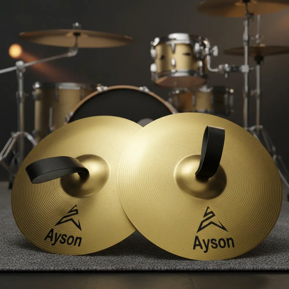 Par Platillo Para Banda - Choque Ayson De 16 - 40 Cms