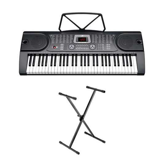 Teclado Organeta Mk2089 Under 61 Teclas Microfono Adaptador