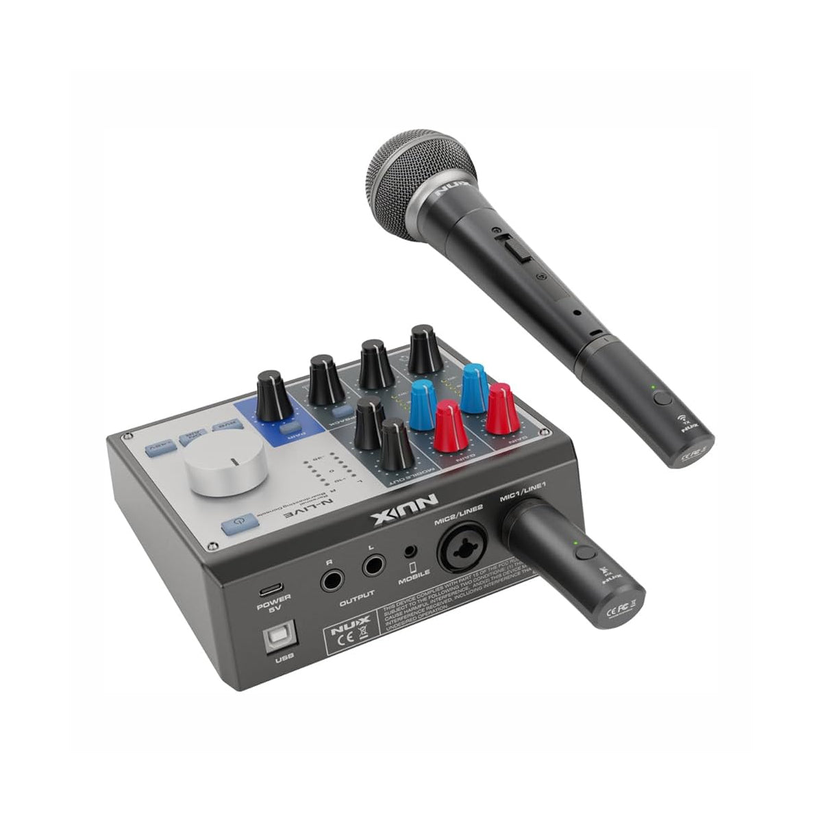 Sistema Inalámbrico Nux B-3 Rc