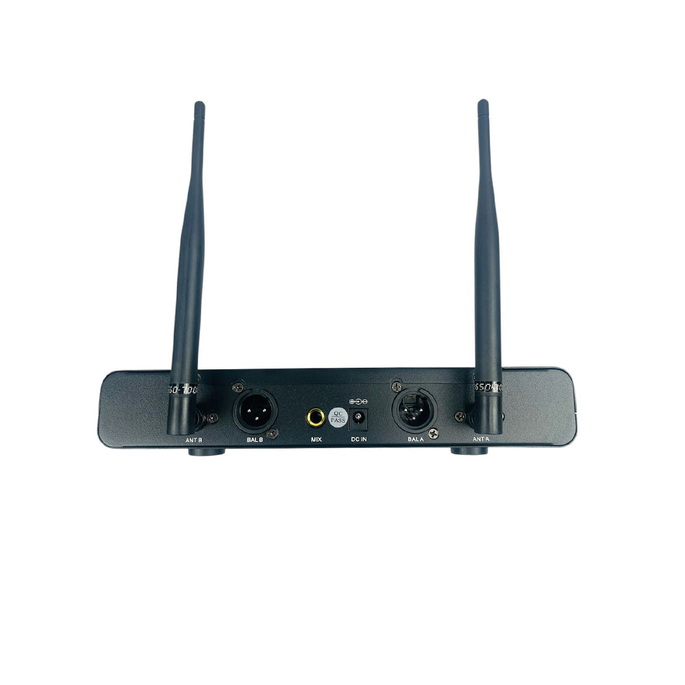 Micrófono Uhf Inalámbrico Doble De Mano Aurora X-3