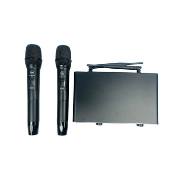 Micrófono Uhf Inalámbrico Doble De Mano Aurora X-3