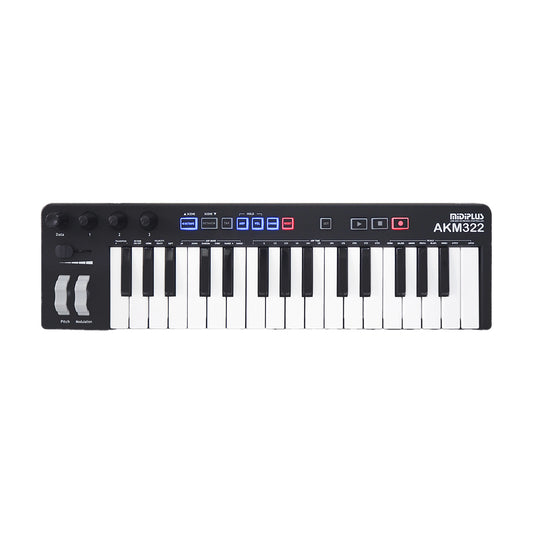 Controlador Keyboard Midiplus De 32 Teclas Akm-322
