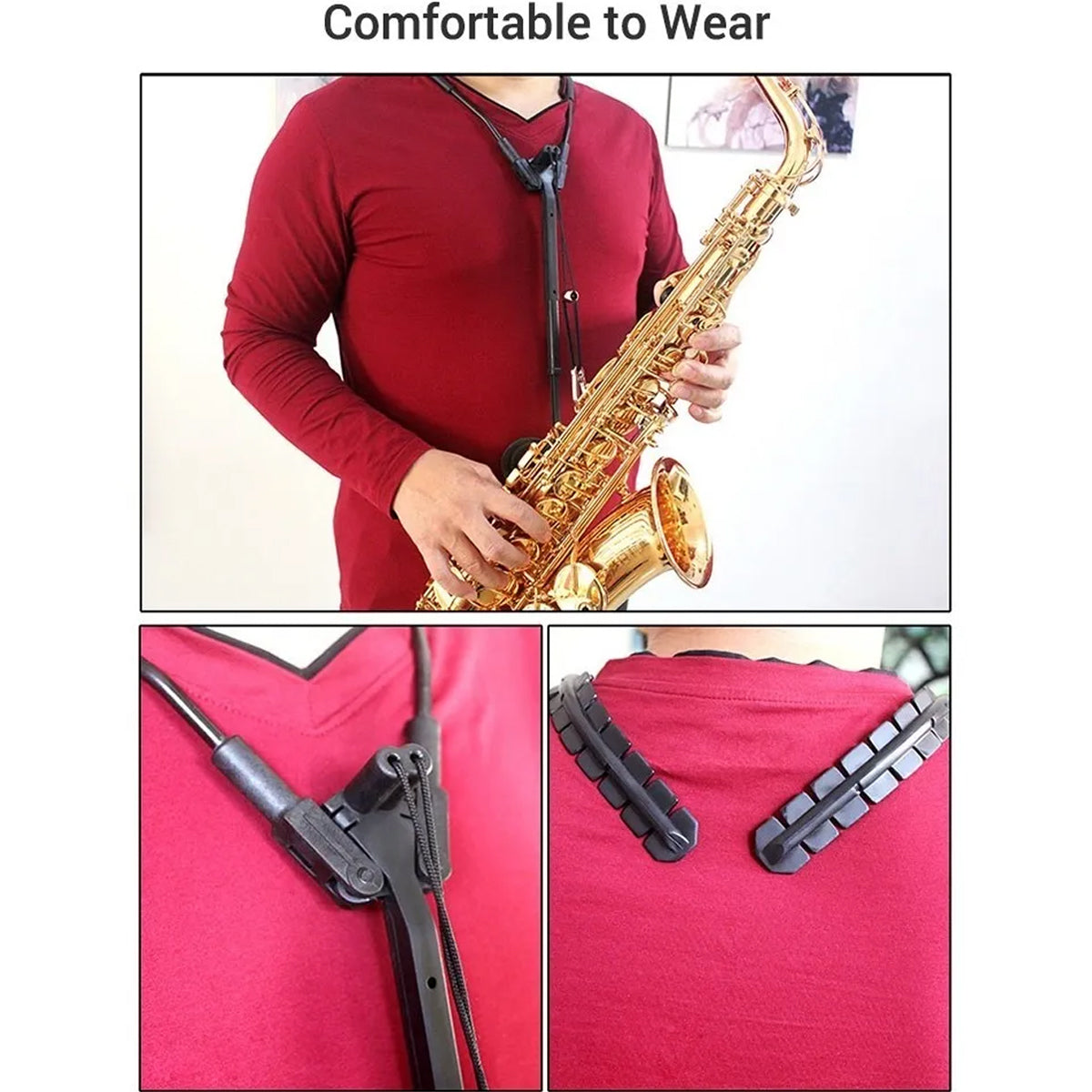 Arnés Ajustable Para Saxofón Belt-05