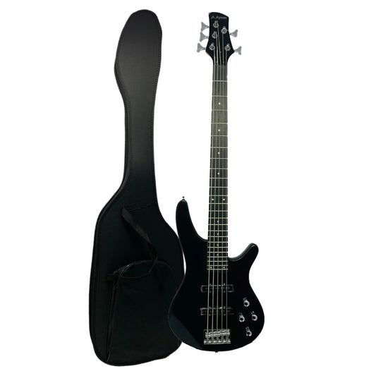 Bajo Electrico Ayson 5 Cuerdas + Estuche Semiduro