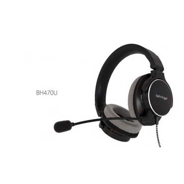 Audifonos Premium Micrófono Desmontable Usb Behringer Bh470u