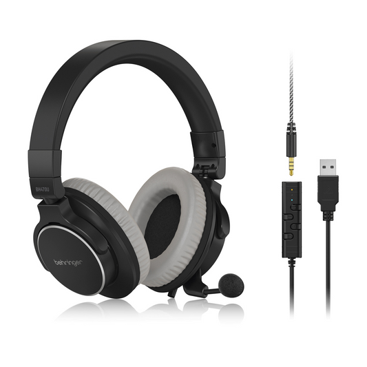 Audifonos Premium Micrófono Desmontable Usb Behringer Bh470u