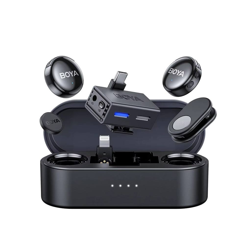 Micrófono Inalámbrico Boya Boyalink 3-01 2tx + 1rx 2.4ghz