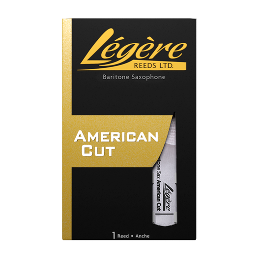 Caña Sintética Saxo Baritono Légere American Cut +portacañas