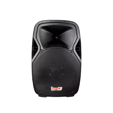 Cabina Activa Pro Dj Ps15a-mp3b Recargable + 2 Micrófonos-fm