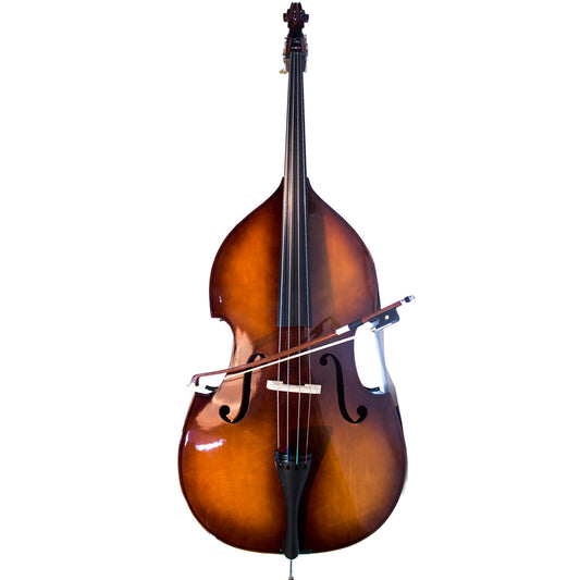 Contrabajo Greko Mb6071a 1/2 + Estuche+arco+puente+colofonia