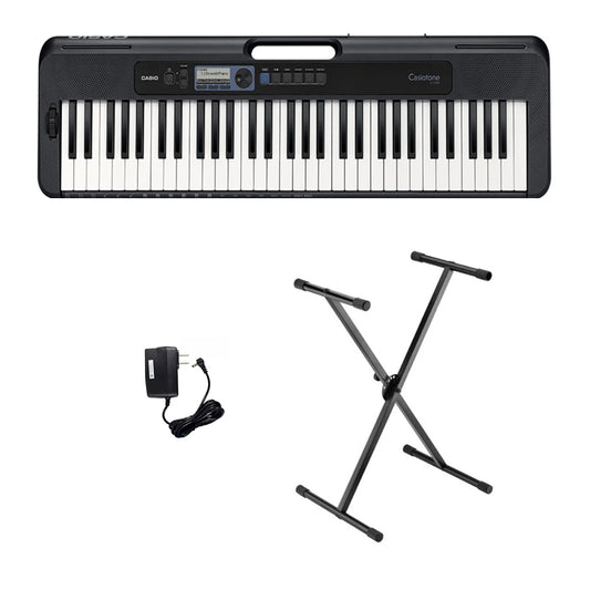 Teclado Organeta Casio Ct-s300 5 Octavas Adaptador + Base
