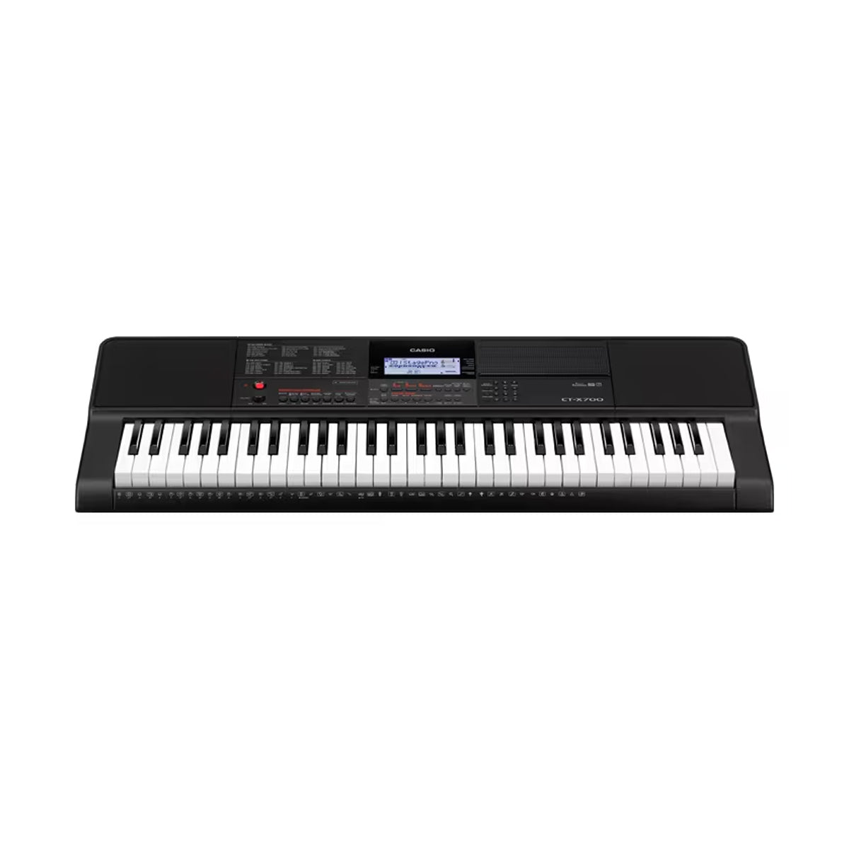 Teclado Organeta Casio Ctx700 + Adaptador + Base + Estuche