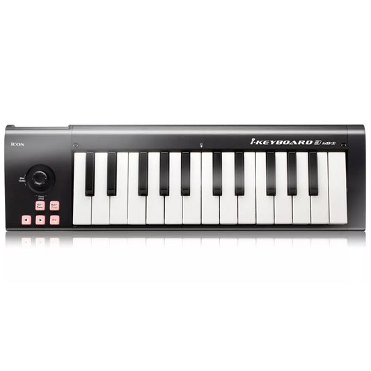 Controlador Midi Icon Ikeyboard 3 Mini