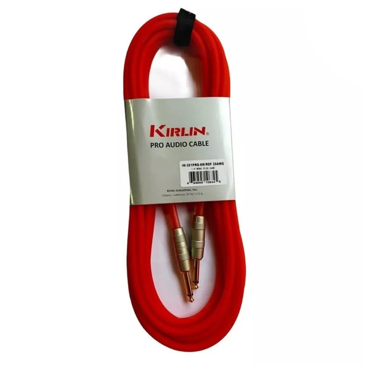 Cable De Instrumento Profesional Kirlin Im-201 6 Metros