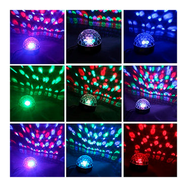 Bola Luz Led Crystal L001 Audioritmica Big Dipper