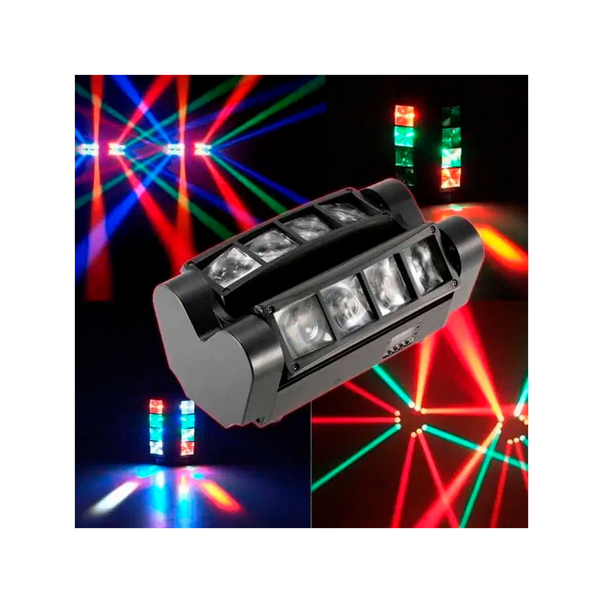 Luz Led Profesional Lm30a Rgb Doble Barra Big Dipper 8spider