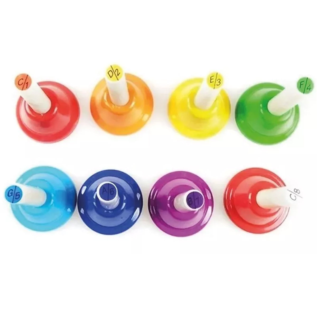 Juego De Campanas De Mano Timbre 8 Notas