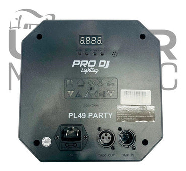 Luz Led Profesional Pro Dj Pl49 Party Dmx Audioritmica