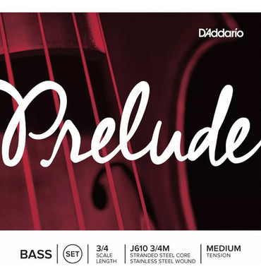 Encordado Para Contrabajo Prelude D'addario J610 - 3/4m