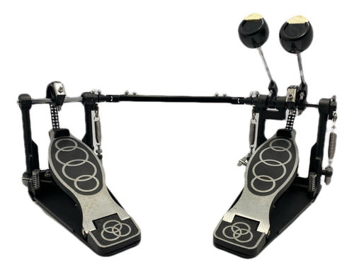 Batería Electrónica Digital Nux Dm-8 + Pedal Doble De Bombo