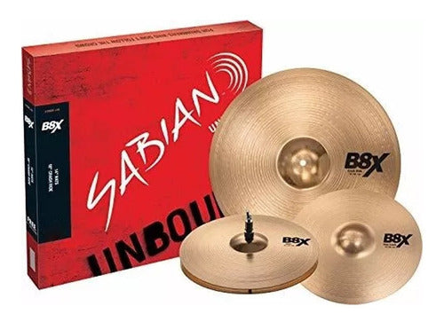Juego Kit Set De Platillos Sabian B8x 14 - 16 - 20 Pulgadas