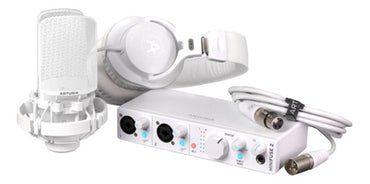 Combo Kit Pack De Grabación Arturia Minifuse 800212 - Blanco