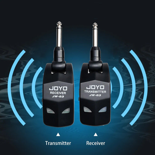 Transmisor Sistema Inalámbrico Jw-03 Joyo De Guitarra Y Bajo