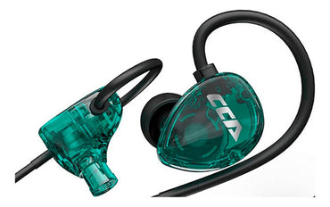 Audifonos Monitores In Ear Kz Csa - Cyan + Estuche