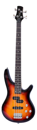 Bajo Eléctrico Ayson 4 Cuerdas + Estuche Semiduro