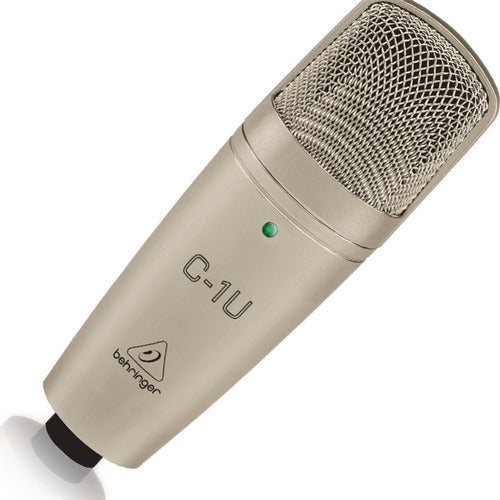 Micrófono Behringer C-1u Condensador Cardioide Dorado