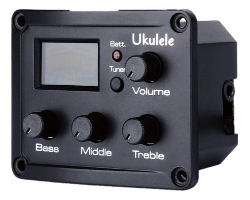 Ecualizador Micrófono Preamplificador De Ukelele 3 Bandas Eq