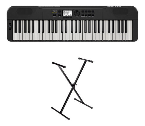 Organeta Teclado Electrónico Portátil Nux Nek-100 + Base