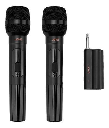 Set Microfonos Doble E Inalambricos Joyo Dm-3 Para Voces