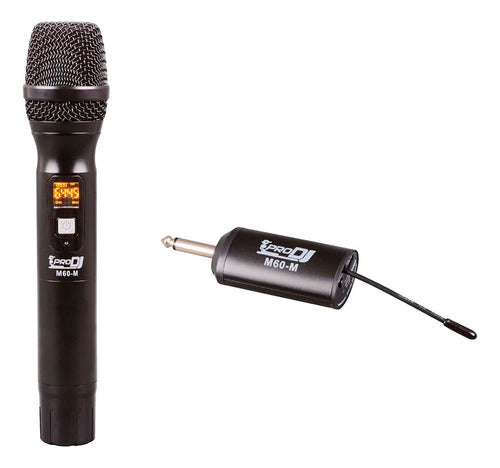 Micrófono Inhalámbrico Pro Dj M60-m