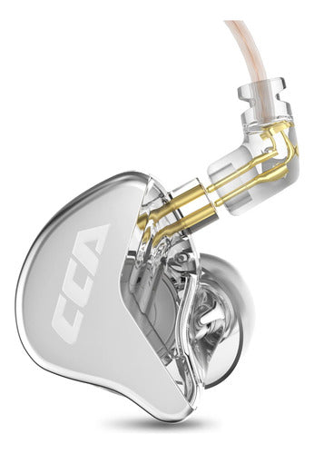 Audifonos Monitores In Ear Kz Cca Cra Crystal + Estuche