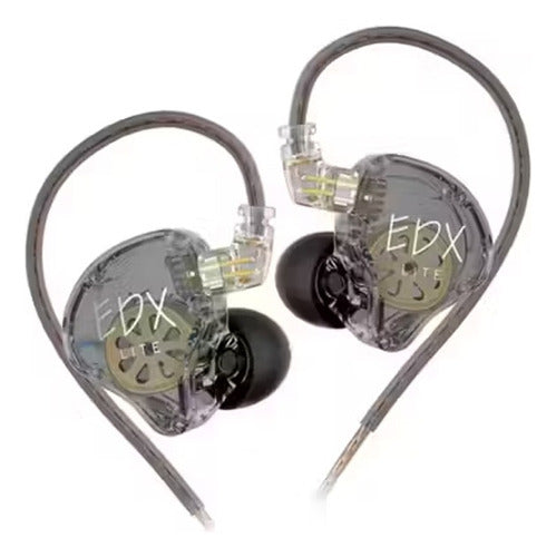 Audifonos Monitores In Ear Kz Edx Lite + Estuche